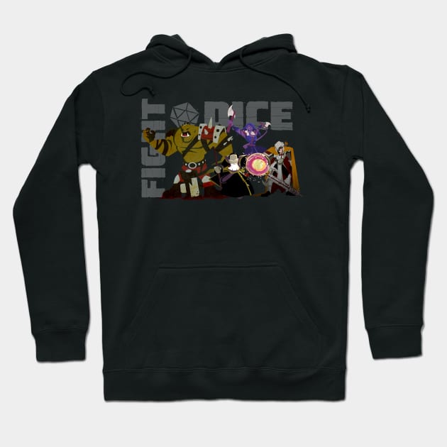 Strike A Pose Hoodie by fightdicemusic